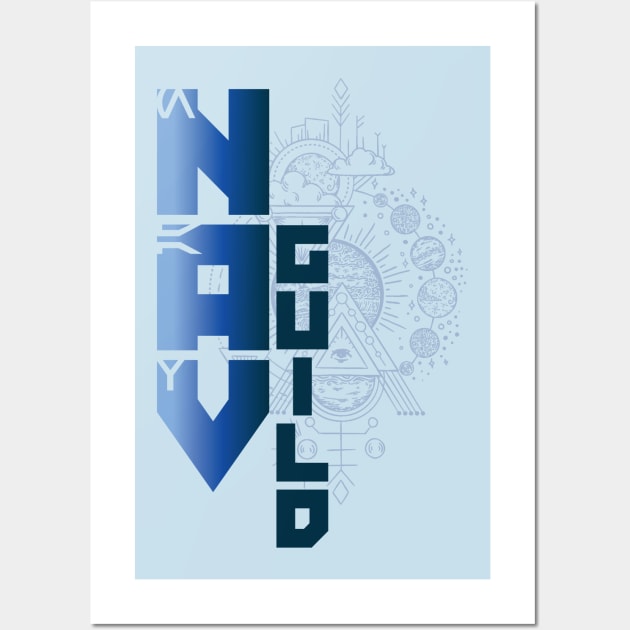 Nav Guild Wall Art by MindsparkCreative